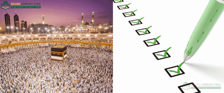 checklist for saudi umrah visa