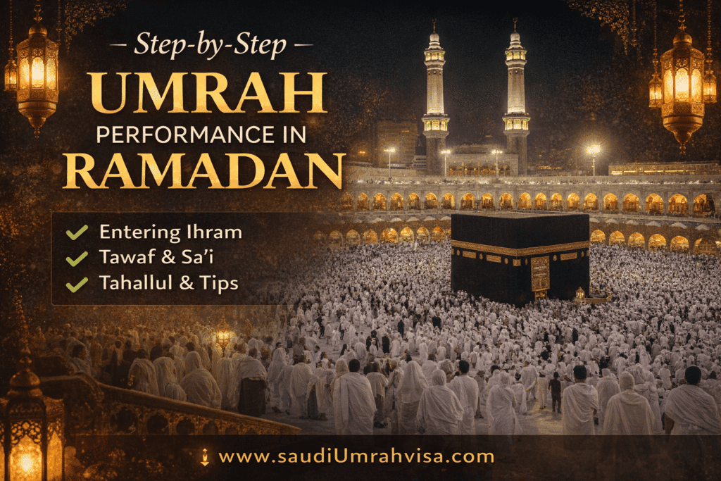 Umrah in Ramadan Guide Step-by-Step Rituals